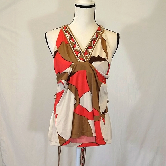 BCBGMaxAzria Tops - BCBG Halter Top Size XS